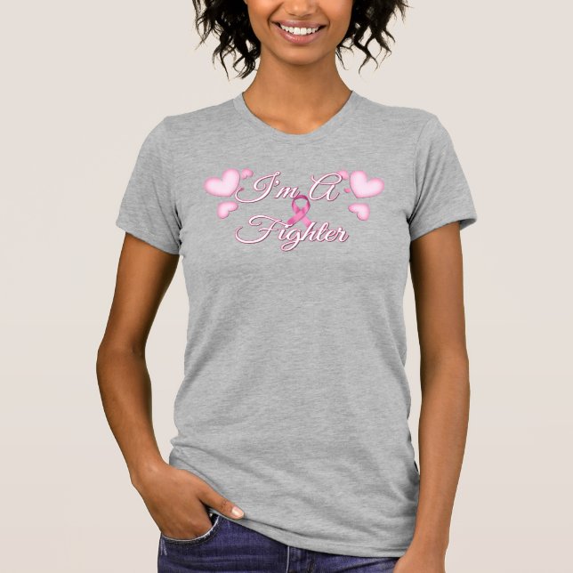 Ladies Breast Cancer Awareness Top (Front)