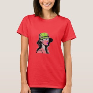 Ladies Bucket Hat T-Shirt