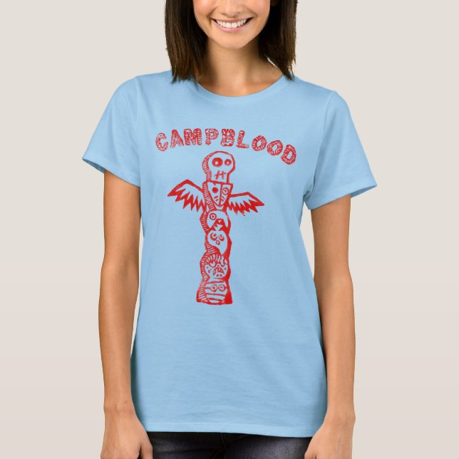 Ladies' CampBlood Totem Tee (Front)