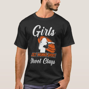 Ladies Clay Pigeon Shooting T-Shirt