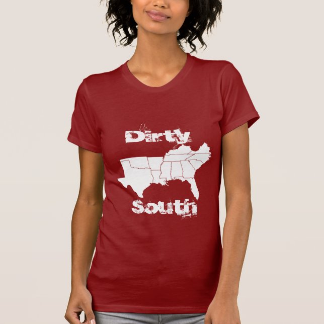 Ladies Dirty South Tee (Front)