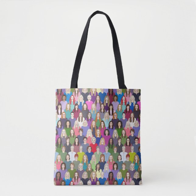 ladies & feminists tote bag (Front)