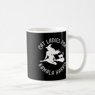 Ladies For Kamala Harris Wiccan Pagan Cheeky Witch Coffee Mug