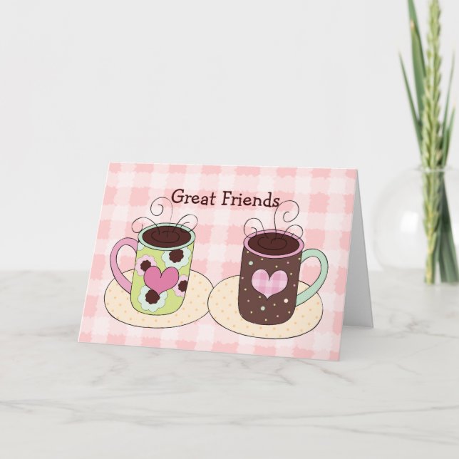 Ladies Friendship Greeting Card (Front)