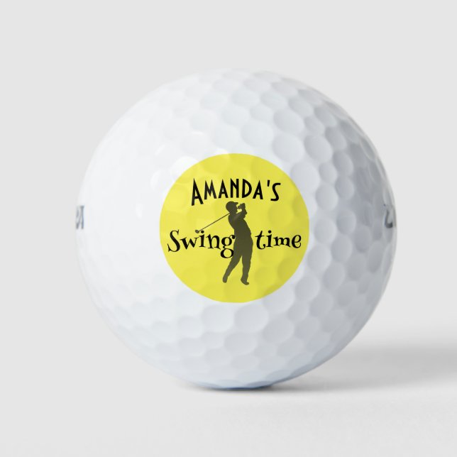 Ladies Funny Golf Balls (Front)