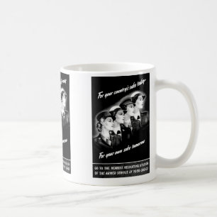 Ladies Go to The Nearest Recruiting Station Coffee Mug