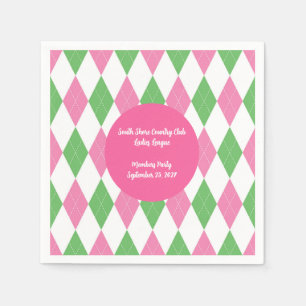 Ladies Golf League Party Napkins