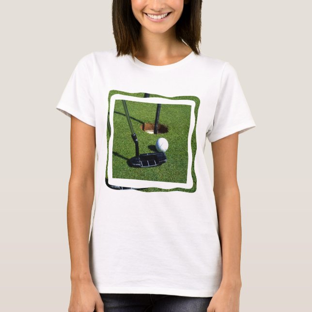 Ladies Golf Make That Par Tshirt, T-Shirt (Front)