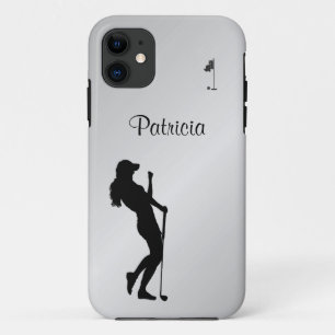 Ladies Golfer Personal  Case-Mate iPhone Case