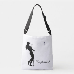 Ladies Golfer Personal Crossbody Bag