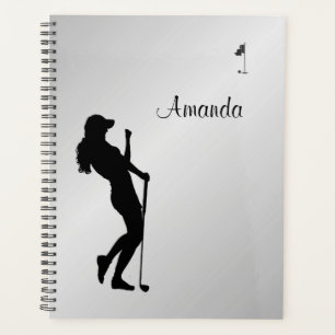 Ladies Golfer Personal  Planner