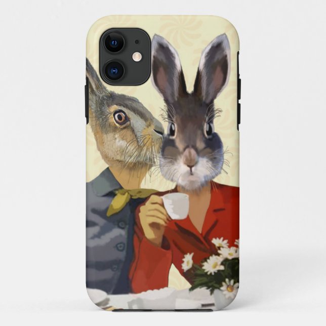 Ladies Gossiping Case-Mate iPhone Case (Back)