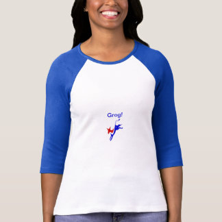 Ladies Grog! Ringer T-Shirt