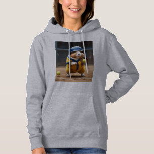 Ladies Guinea Pig Softball Superstar, Hoodie