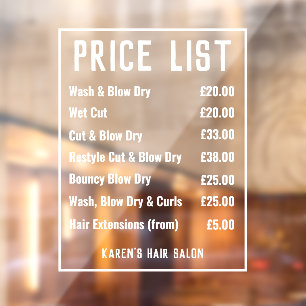 Ladies Hair Salon Hairdresser