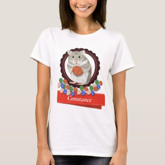 Ladies Hamster Easter T-Shirt