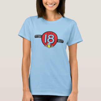 Ladies HOF18 Ringer Shirt