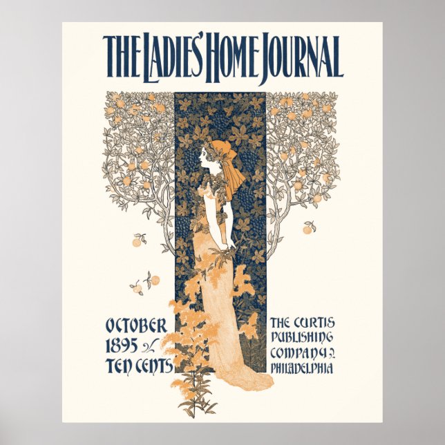 Ladies' Home Journal October 1895 Poster (Front)