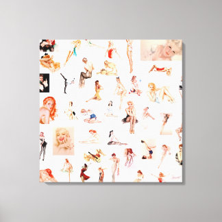 Ladies Ladies Ladies! Canvas Print