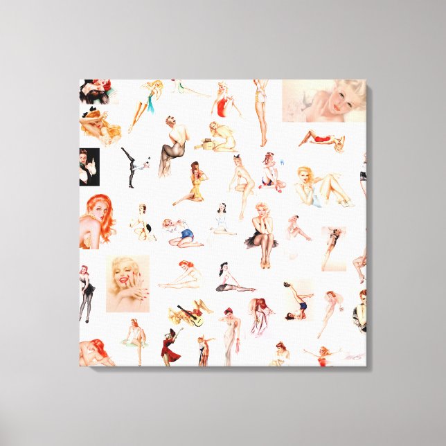 Ladies Ladies Ladies! Canvas Print (Front)