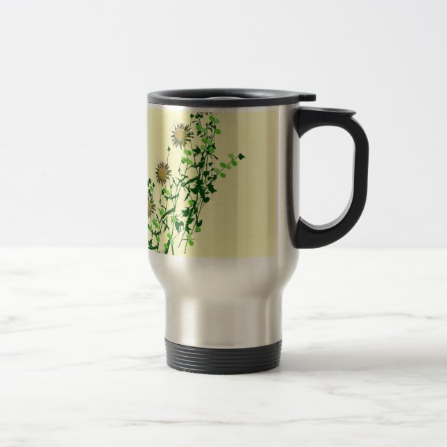 LADIES LARGE BEVERAGE STAINLESS STEEL MUG (Right)