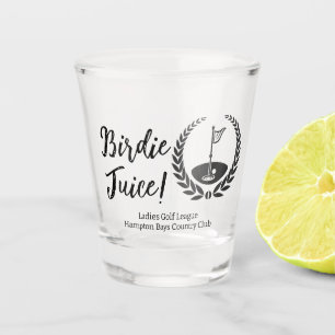 Ladies League Golf Club Member Birdie Shot Glass