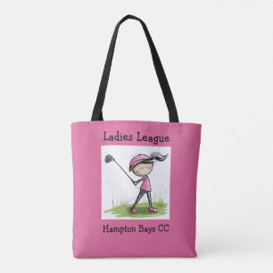 Ladies League Golf Tote – Custom Club Name/Graphic