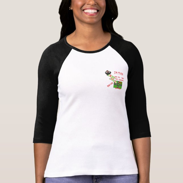 Ladies MS STUCK - round  & round! T-Shirt (Front)