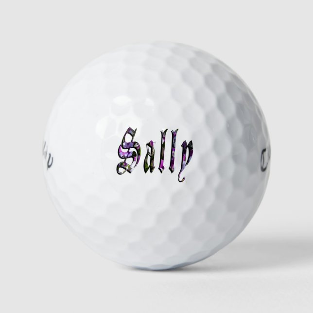 Ladies Named Sally, Golf Balls (Front)