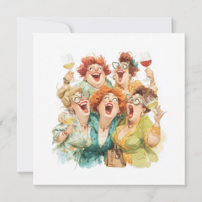 Ladies’ Night Laughter (Front)