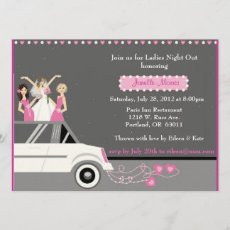 Ladies Night Out Invitation
