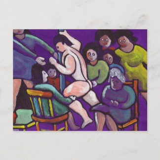LADIES NIGHT POSTCARD