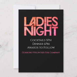 Ladies Night Template