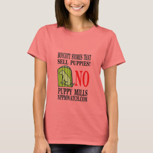 Ladies No Puppy Mills T-Shirt