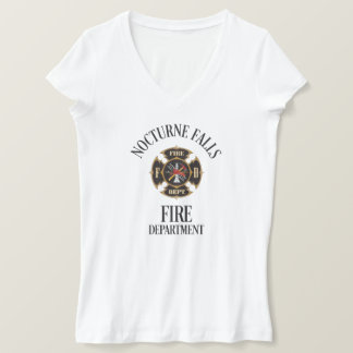 Ladies Nocturne Falls Fire Department Tee