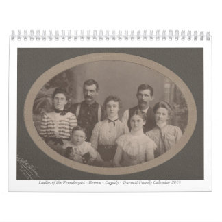 Ladies of the Prendergast, Brown, Cassidy, Gurnett Calendar