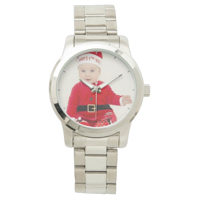 Ladies PHOTO Watch New Baby or ANY Occasion (Front)