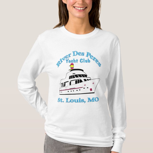 Ladies River Des Peres Yacht Club T-Shirt (Front)