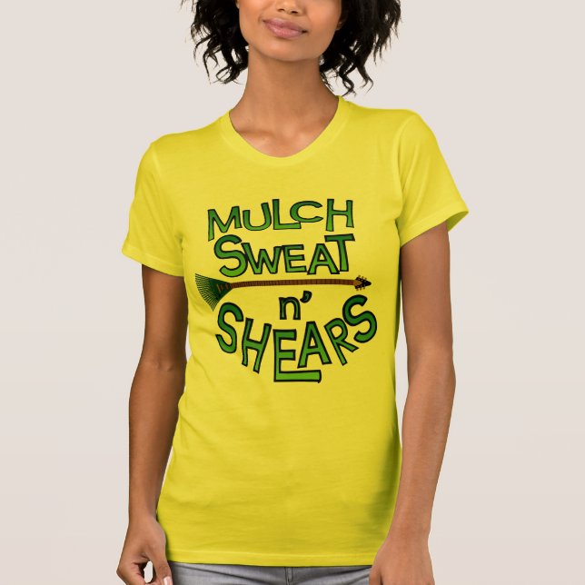 Ladies Shirt - Mulch Logo (Front)