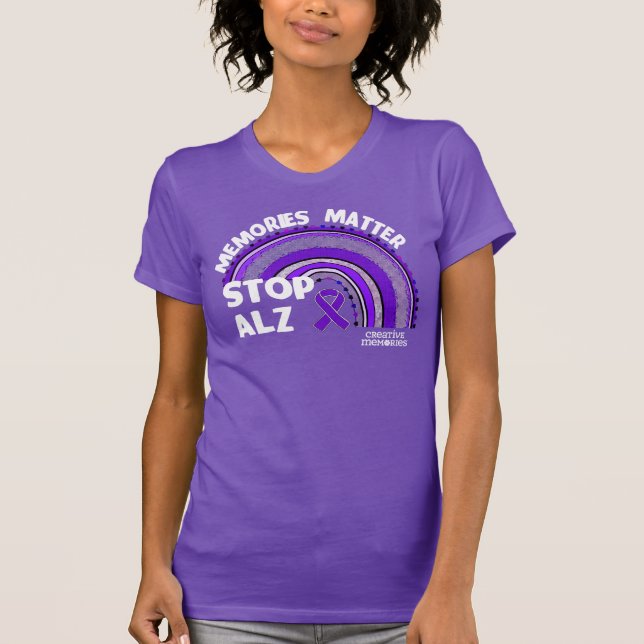 Ladies SLIM shirt Longest Day Alz Assn 2024 (Front)