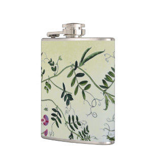 Ladies Sweet Pea Hip Flask