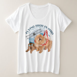 LADIES' T-SHIRT - PLUS SIZE WITH LOGO