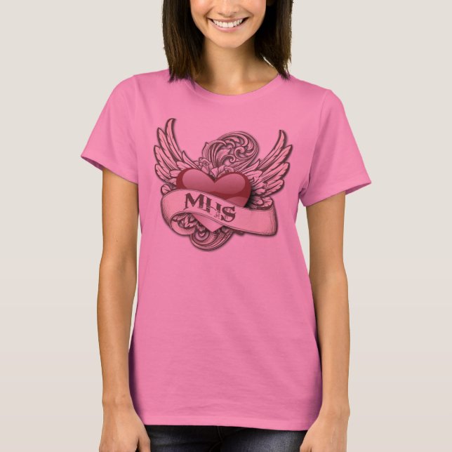 Ladies Tshirt MHS ANGELS (Front)