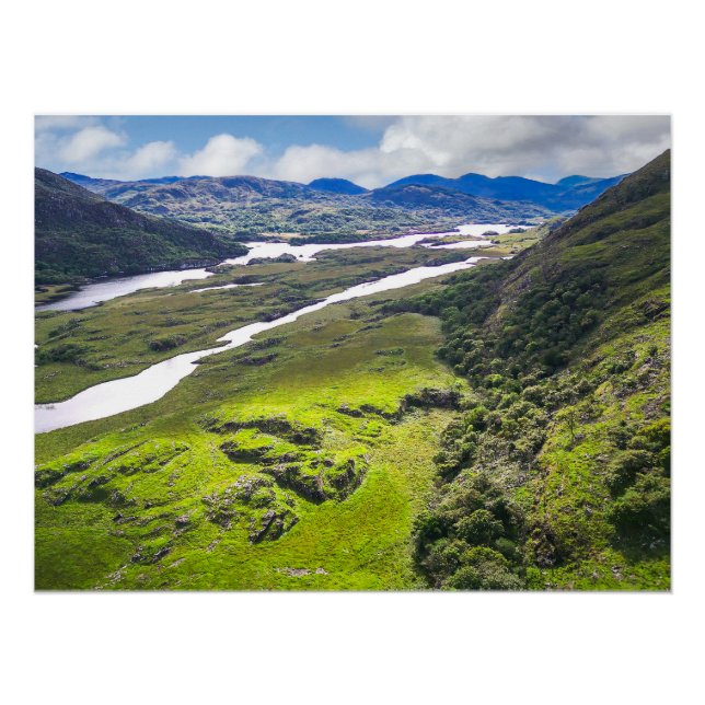 Ladies View Poster | Killarney Ireland Landscape (Front)
