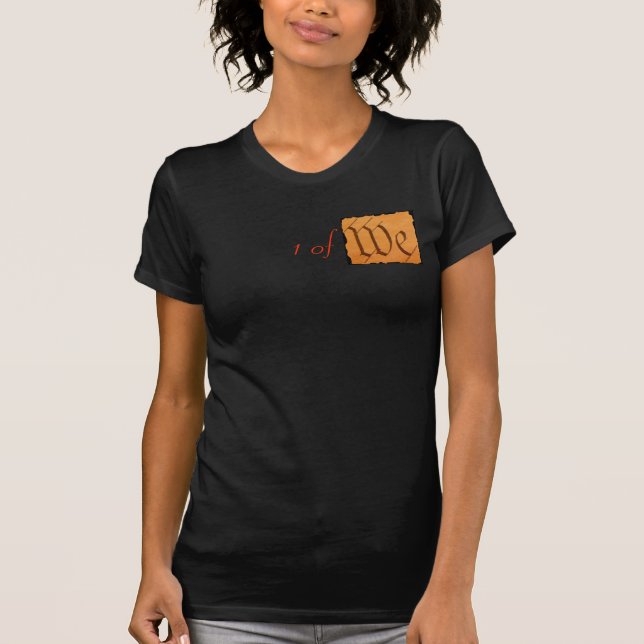 Ladies WE T-shirt black (Front)