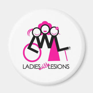 Ladies With Lesions Magnet