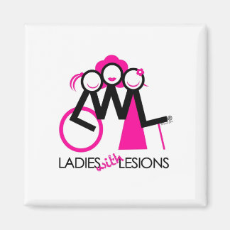 Ladies With Lesions Magnet
