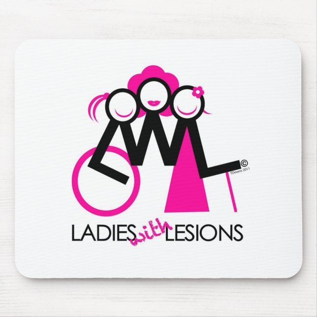 Ladies With Lesions Mouse Pad (Front)