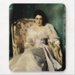 Lady Agnew of  Lochnaw Mouse Pad<br><div class="desc">Portrait painting of Lady Agnew of Lochnaw,  1892-93 by American painter John Singer Sargent.</div>