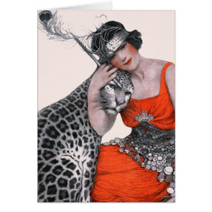 Lady and Leopard